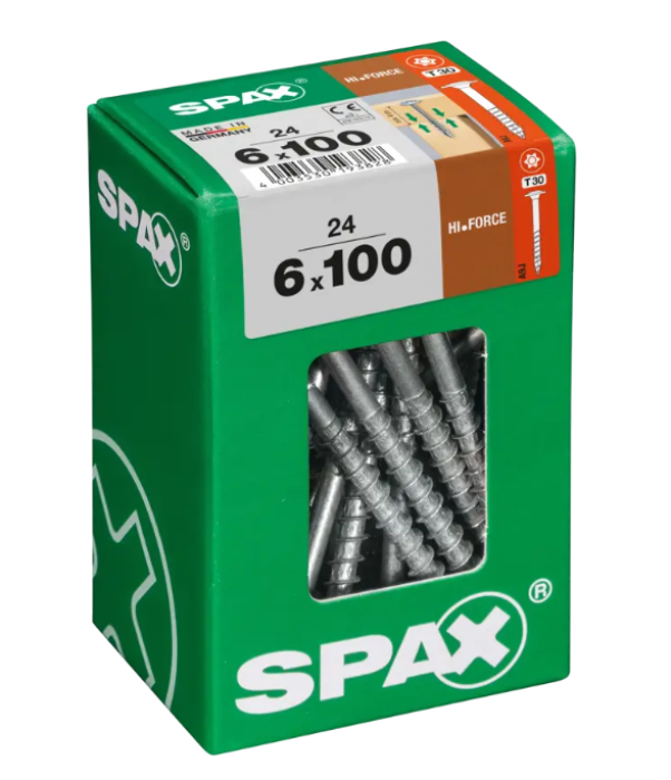 Spax Befestigungen Hi.Force Wirox 6x100 L 24 ST 4251010601007